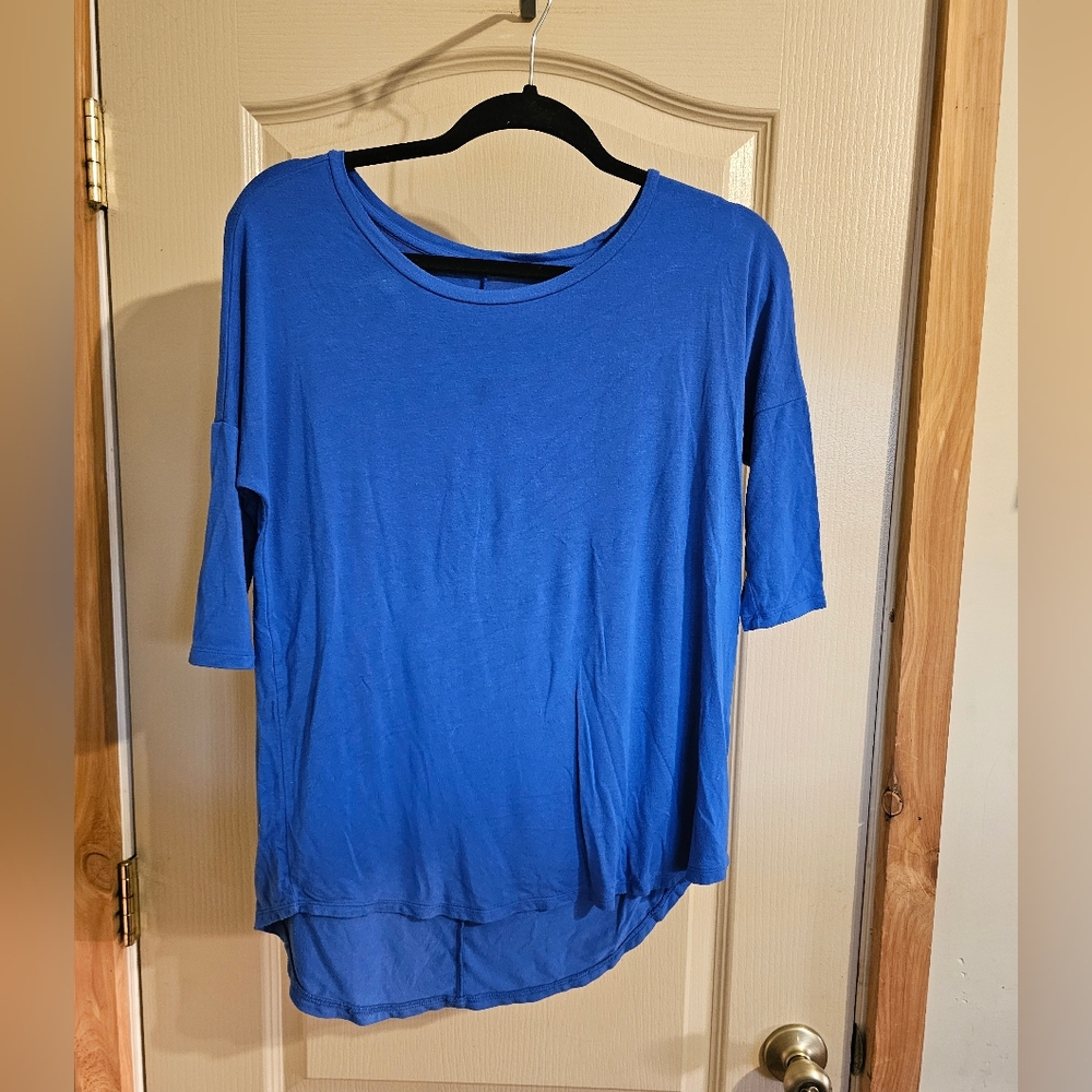 American Eagle Royal Blue Jegging Tee XS